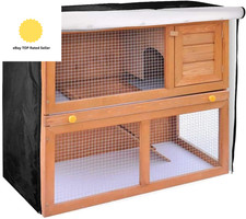 48 Inch Double Rabbit Hutch