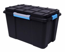 110 Litre Stackable, Nestable Water Resistant Mobile Plastic Damp Area Storage