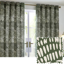 Hoem Nola Abstract  Eyelet Curtain 