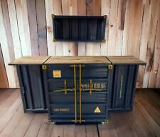Shipping Container inspired Home Bar / Counter / Sideboard / Drinks Server