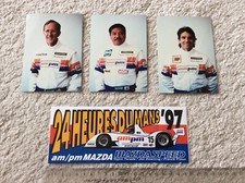 Mazdaspeed 24 Heures Du Mans 1997 Le Mans 24 Hours Sticker + Press Pack Photos