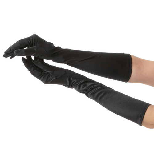 Ladies black long soft - ladies,