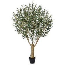 Olive Tree Artificial 6FT Tall - UV Resistant Faux Olive Trees  FOR AUCTION