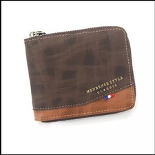 Genuine Leather Men's RFID