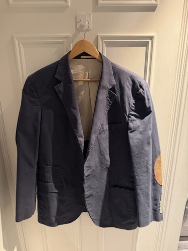 Brunello cucinelli navy blazer - brunello,