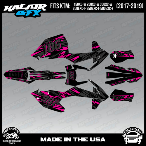 Graphics kit for ktm - kit,