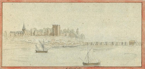 Rochester kent watercolour - rochester,