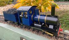 Cheddar Iver Live Steam Locomotive with Tender 16mm scale SM32 Garden Railway