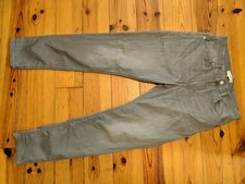 REISS HARRY MENS GREY SLIM FIT STRETCH STRAIGHT JEANS VGC SIZE W34 L32