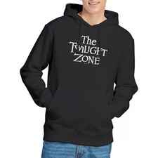 Twilight Zone Logo Hoodie S-2XL, Black