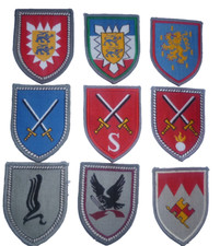 WEST GERMAN + GERMANY ARM PATCHES