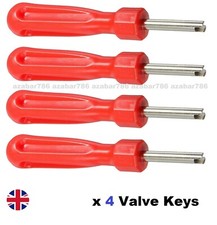 4x Valve Key Wheel Tyre Inner