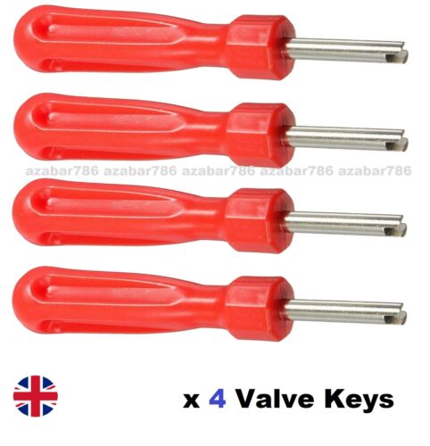 Valve key wheel tyre inner - 4x,