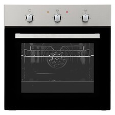 Cookology Single Fan Oven with Timer 60cm Built-In - Stainless Steel SFO60SS/1