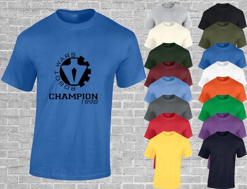 Robot wars champion - mens, t