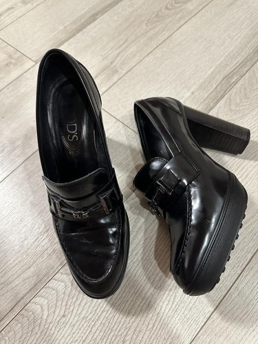 Women tod heels black 37 - tod's,