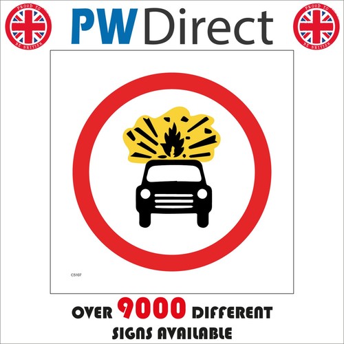 Sign vehicles carrying - sign,