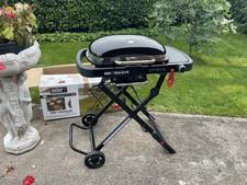 Weber Traveler LP Gas Barbecue BBQ - Compact Black 