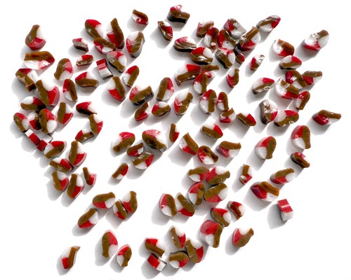 Robin bird murrini for - , glass