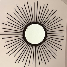 Bronze Retro Style Sunburst