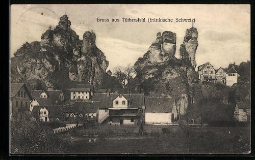 Postcard tüchersfeld - tüchersfeld, /