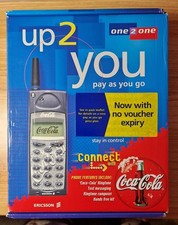 Ericsson A1018s Coca Cola Vintage Mobile Phone, UNTESTED, boxed