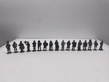 VINTAGE PEWTER MINIATURE SOLDIERS WARRIORS ERA MIX RUB4