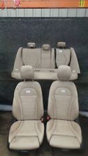 MERCEDES C CLASS SEATS FULL LEATHER INTERIOR SET In Beige W205 C300H 2015