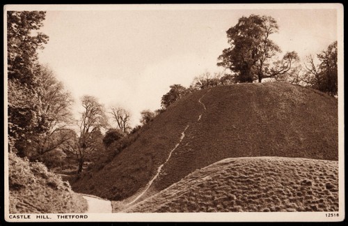 Castle hill thetford norfolk - castle,