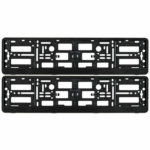 New number plate surrounds - new,