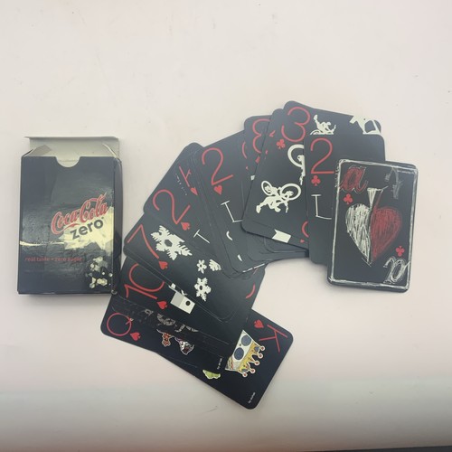 Coca cola zero playing - coca, cards