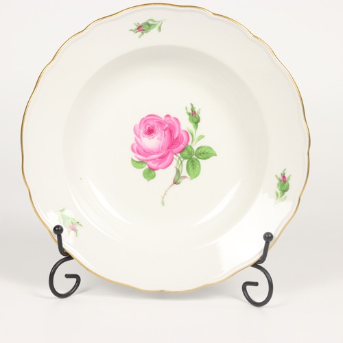 Meissen porcelain soup plate