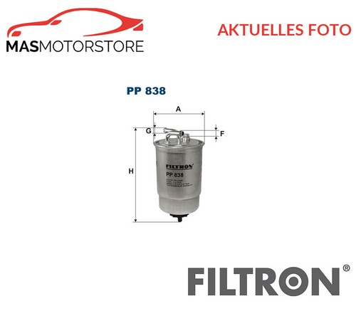 Fuel filter filtron - fuel, pp838