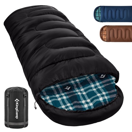 Kingcamp flannel sleeping bag - flannel,