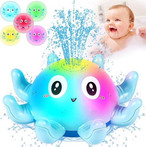 Octopus light bath - light-up, toy,