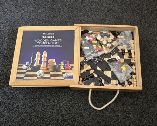 Whsmith wooden games - wooden,