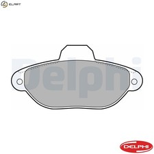BRAKE PAD SET DISC BRAKE LP2013 FOR FIAT 500 PANDA/Hatchback/Van/CLASSIC  FORD