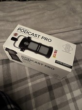 Sontronics Podcast Pro Microphone Podcast Equipment GRADE A Black Boxed