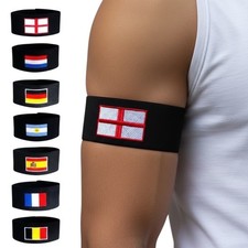 Embroidered country flag - embroidered,