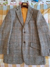 Harris Tweed Brown Herringbone