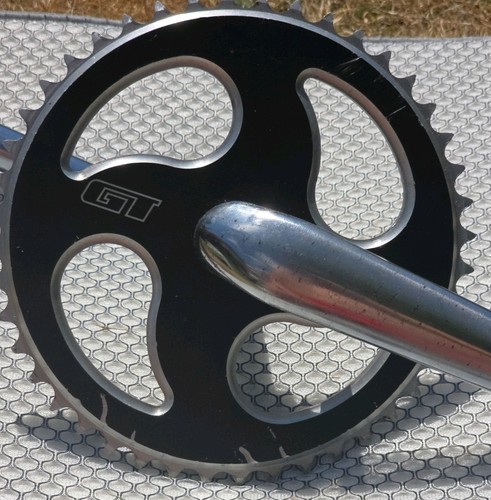 Racing crank and chain - gt,