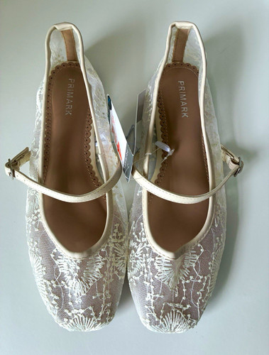 Primark cream white floral - white,