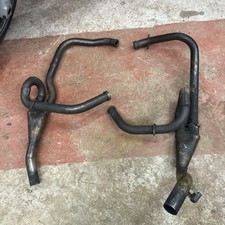 OEM Honda VFR750F VFR750 RC24 front pipes exhaust needs new flange solid 