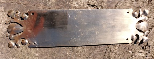 Uniquely shaped and pressed - shaped,
