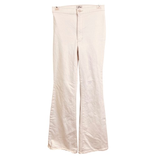 Crew cream denim bell bottom - crew,