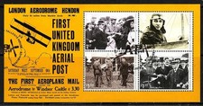GB 2011 - First Aerial Post - Mini Sheet - Very Fine Used