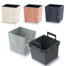 Low square concrete - ,