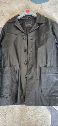 Milan leather men black - leather, men’s