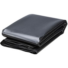 Pond Liner Underlay Garden Landscaping Fish Black PVC UV Resistant (L)4.5x(W)4m