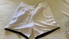 Men’s XL/XXL White Gym Short / sports shorts sizes XL/XXL Poss Gay Scally Int